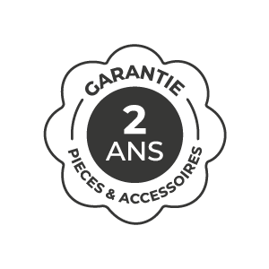 Garantie pièces et accessoires 2 ans