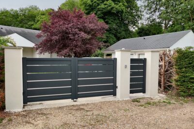 Portail battant Tramontane – Gamme Signature