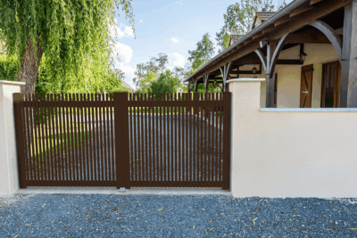 Portail battant Breva – Gamme Graphic