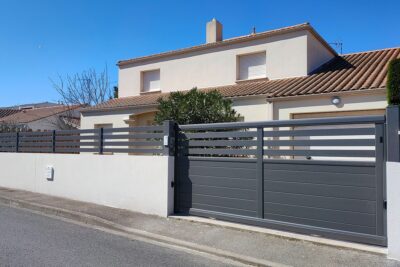 Portail coulissant Zéphir – Gamme Signature