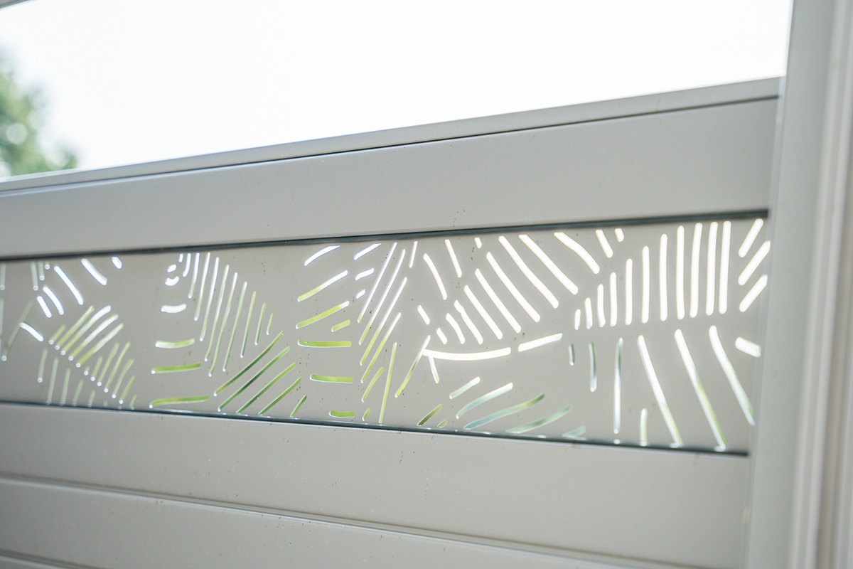 Claustra alu Thuya - RAL7037