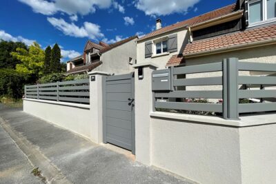 Clôture aluminium Mistral 100 – Gamme Classic