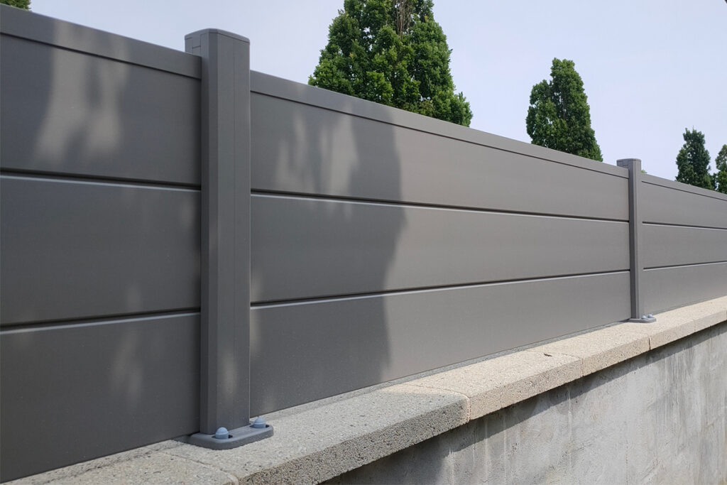 Modèle clôture remplissage