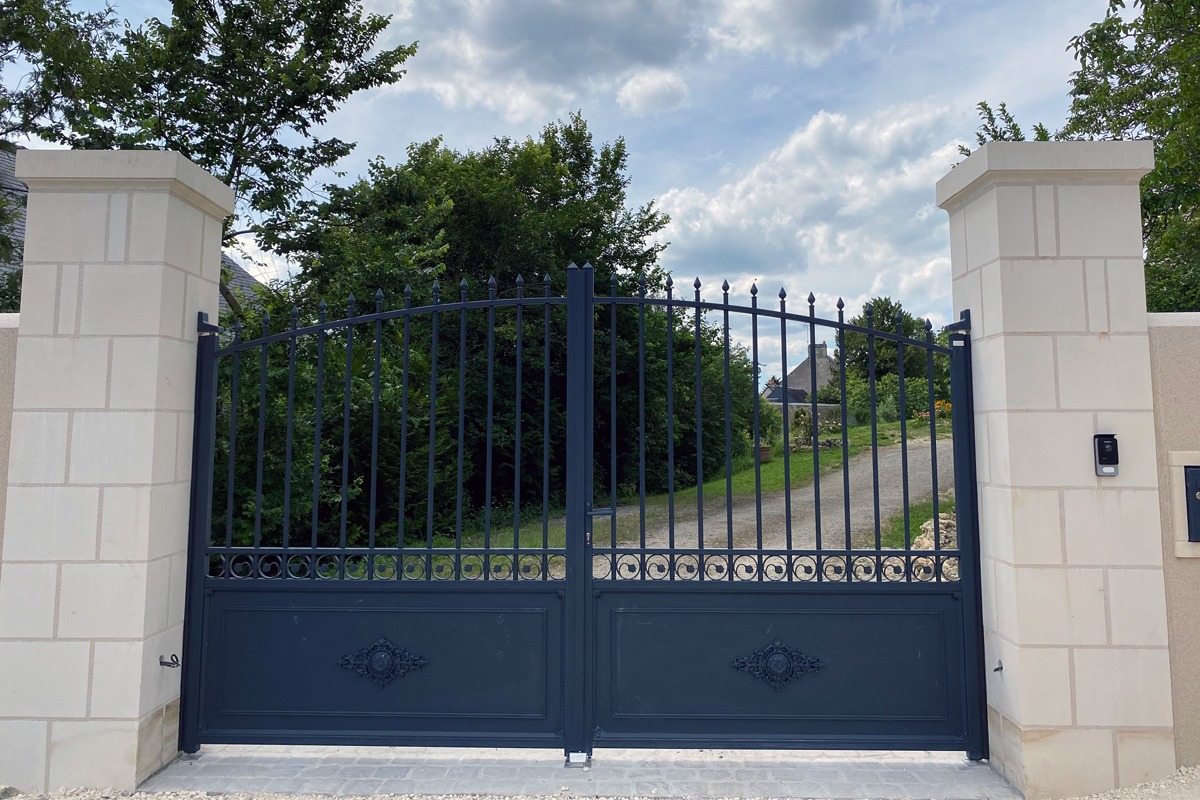 Portail neuf aluminium