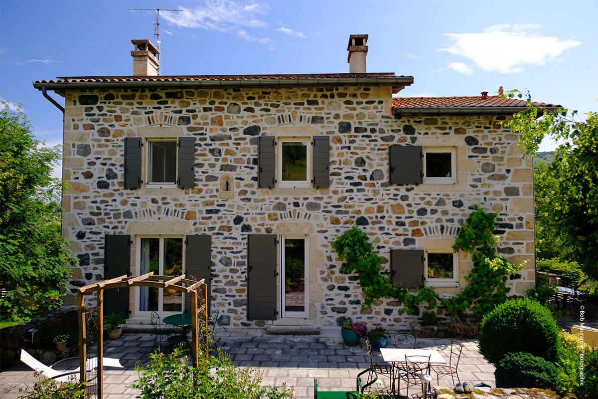 Volets battants gamme Intemporelle modèle Triton - RAL2900