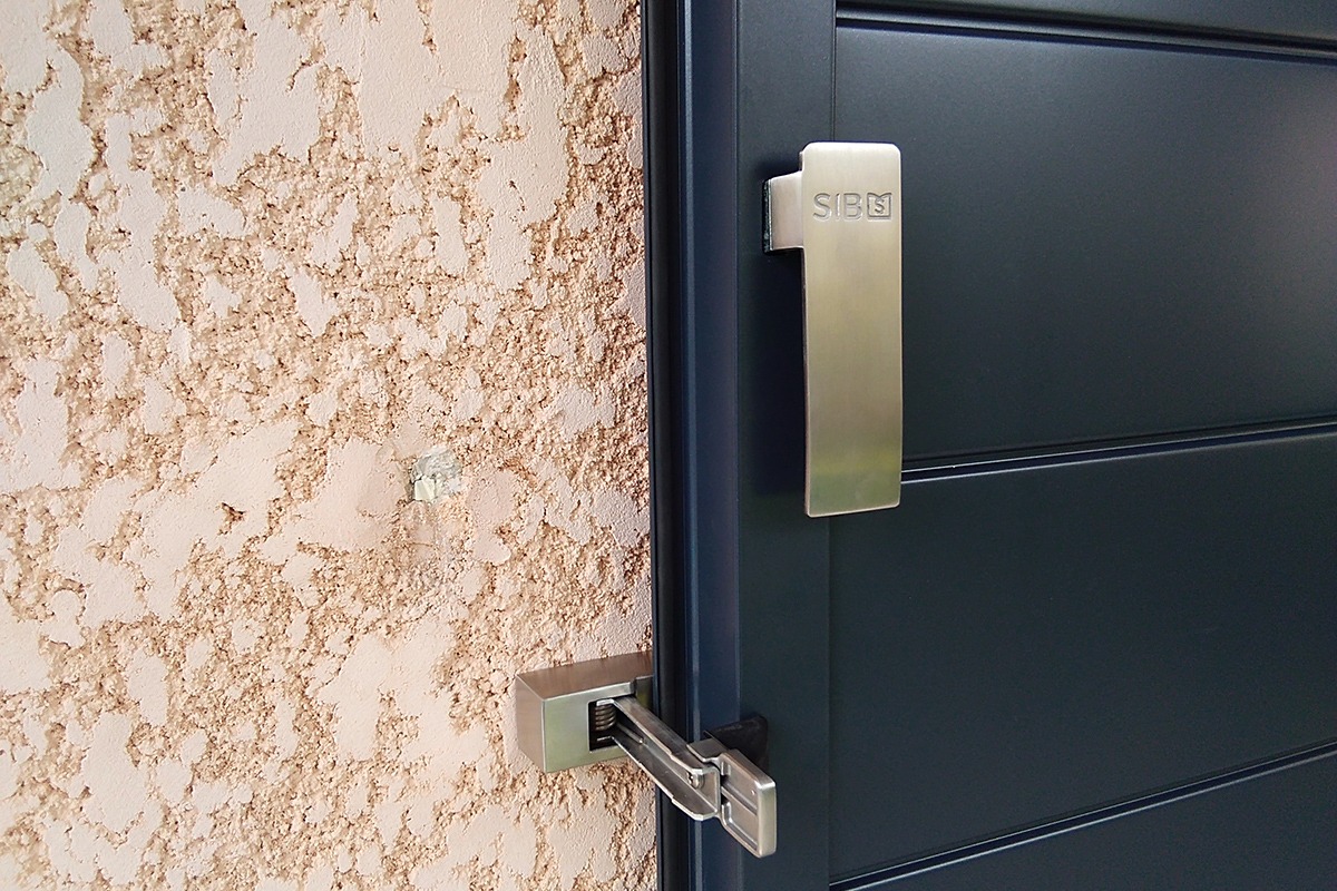 Volets battants gamme Quadra modèle VB170H - Bleu canon