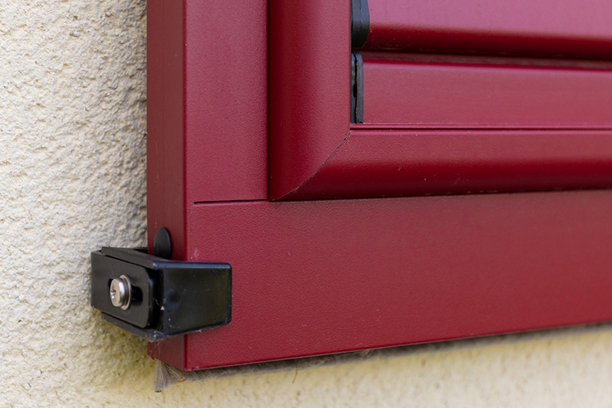 Volets coulissants gamme Élégance modèle Onyx - RAL3004