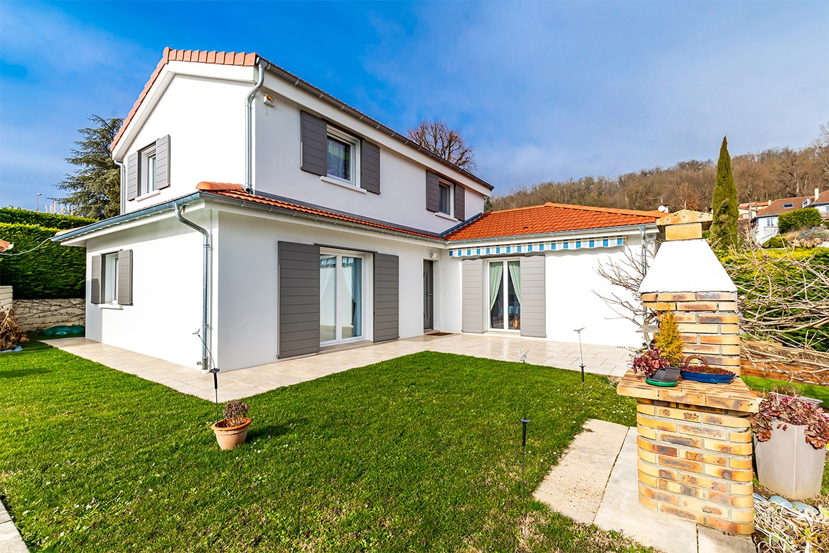 Volets coulissants gamme Exclusive modèle Annapurna - RAL9007