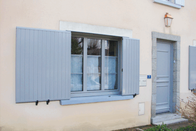 Volets coulissants aluminium Mont-blanc – Gamme Exclusive