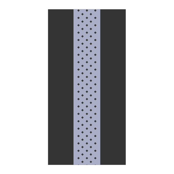 Panneau design décor Diamant vertical