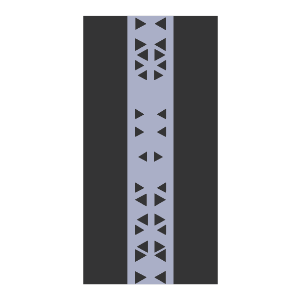 Panneau design décor Prisme vertical