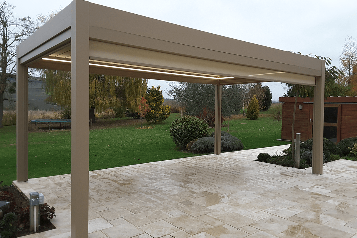 Pergola bioclimatique options