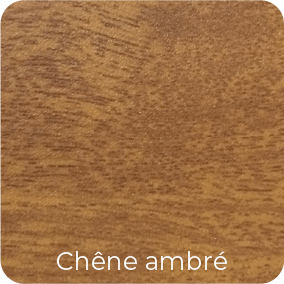 Nuancier SIB chêne ambré