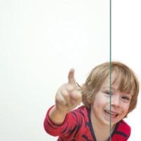 Décor garde-corps vitrage Clair