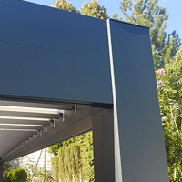 Aucune visserie apparente