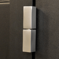 Gond finition inox brossé